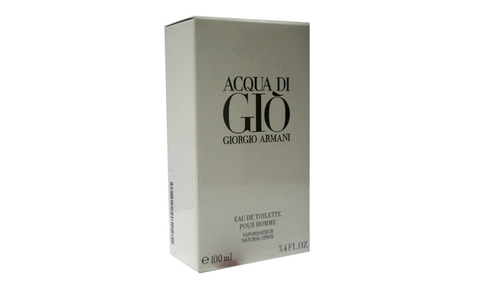 Up To 26 Off On Acqua Di Gio Pour Homme 3 4 O Groupon Goods