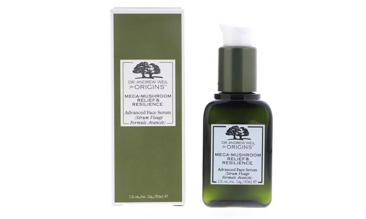 Origins Dr. Andrew Weil Mega-Mushroom Skin Relief Advanced Face Serum, 1 oz - Second Medium