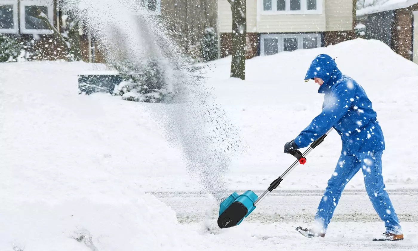 iMounTEK 21V Cordless Snow Shovel & Snow Thrower - 11 Inch