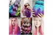 6 Colors Mini Disposable Temporary Hair Dye Comb Home Salon Hair Dyeing Tool - Second Medium