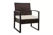 3 Piece Patio Furniture Set Wicker Rattan Outdoor Patio Conversation - Second Medium