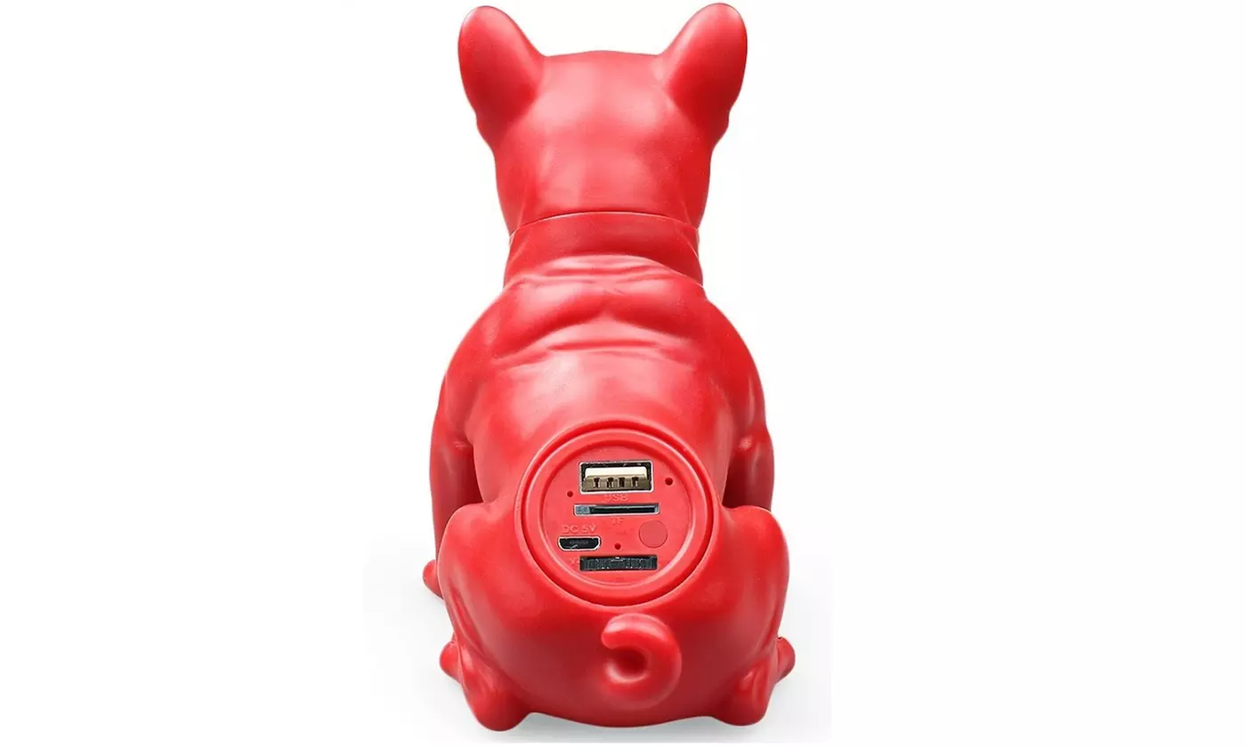 Bulldog Wireless Bluetooth Speaker Portable HIFI Deep Bass Bull Dog Speaker - Second Medium