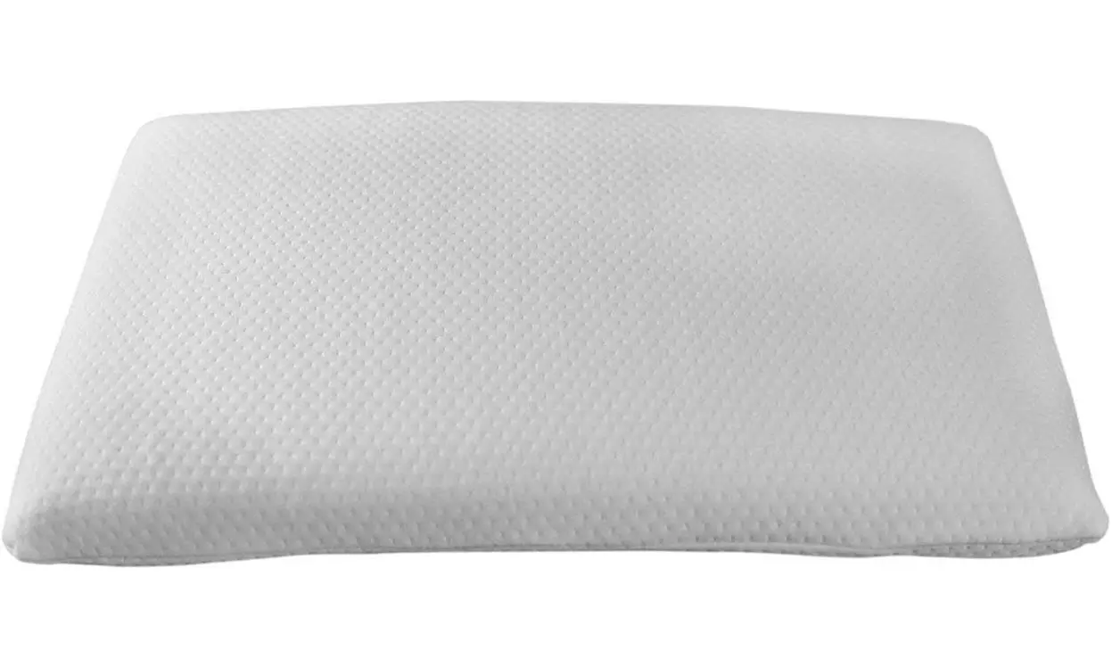 Elite Rest Slim Sleeper-Firm Memory Foam Pillows, Premium Cotton Covering - Second Medium
