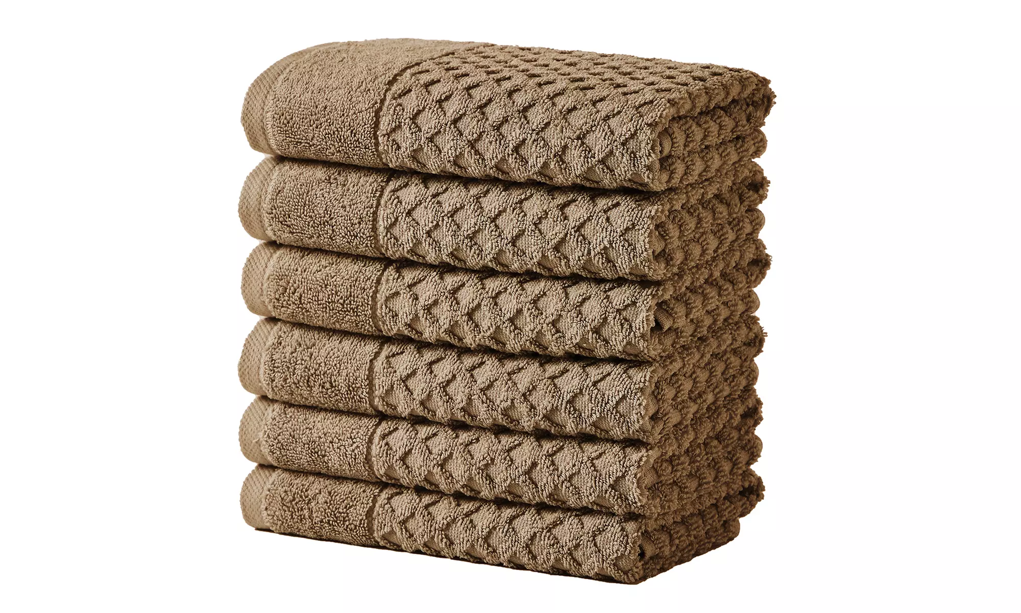 Ultra-Soft 100% Cotton Diamond Waffle Bath Towels