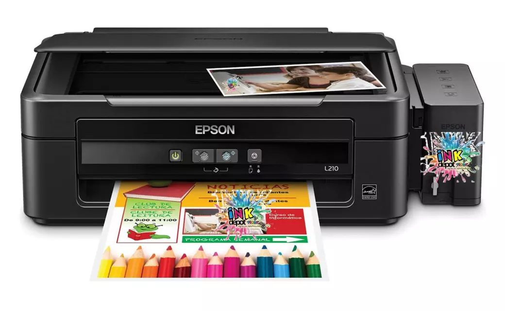 Epson L210 Colour All-in-one Inkjet Printer (Printer) - Primary Image