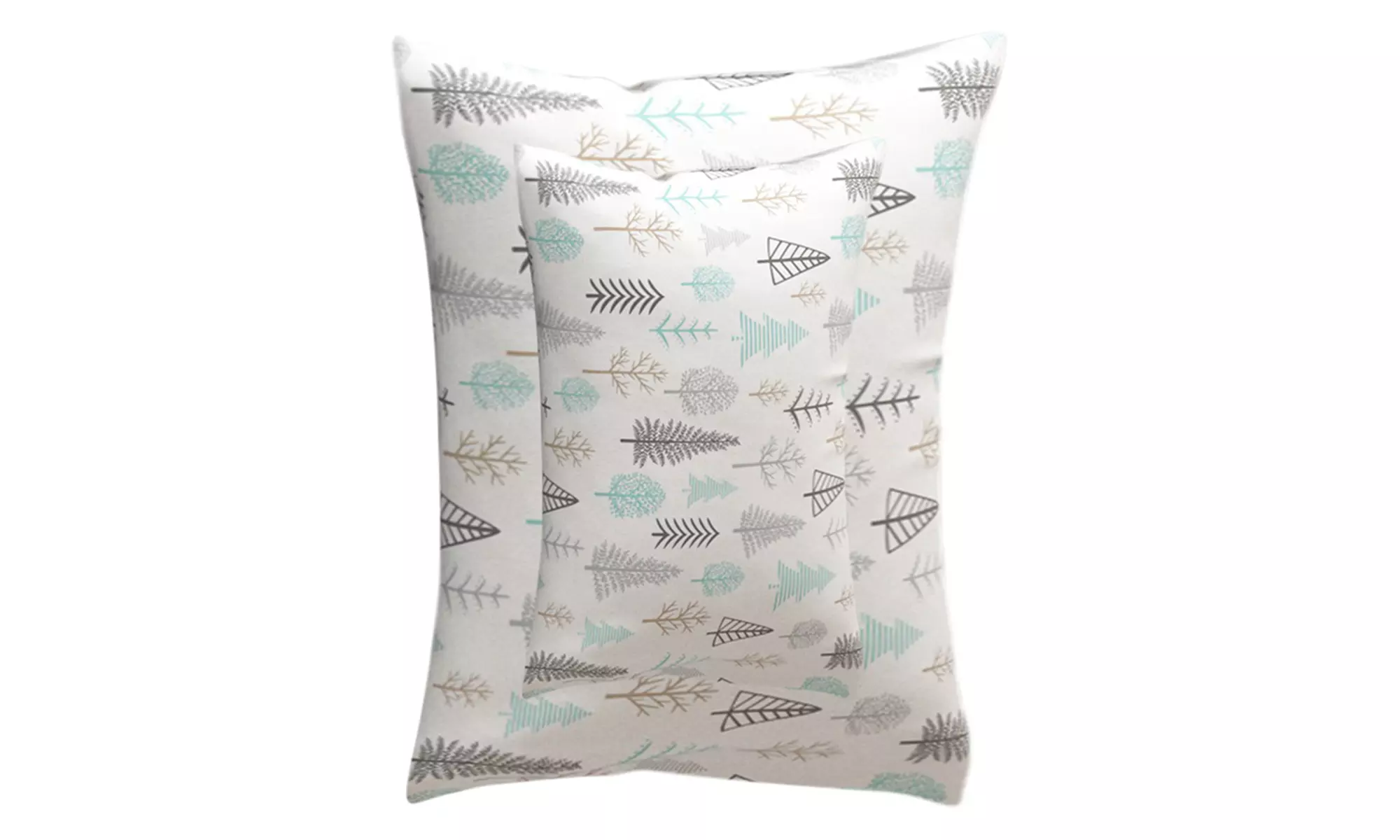 Nature Print Turkish Cotton Flannel Sheet Set