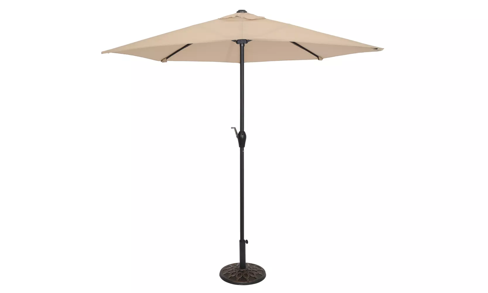 9FT Half Umbrella Waterproof Folding Sunshade Tent (not include resin base)