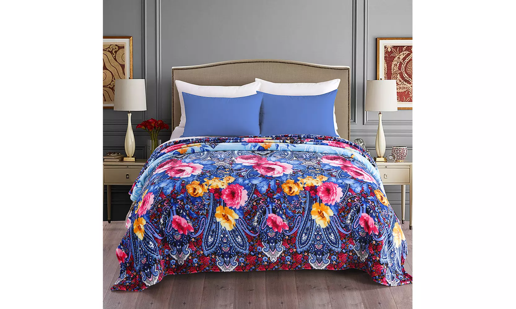 JML-Lightweight Flannel Fleece Bed Blankets