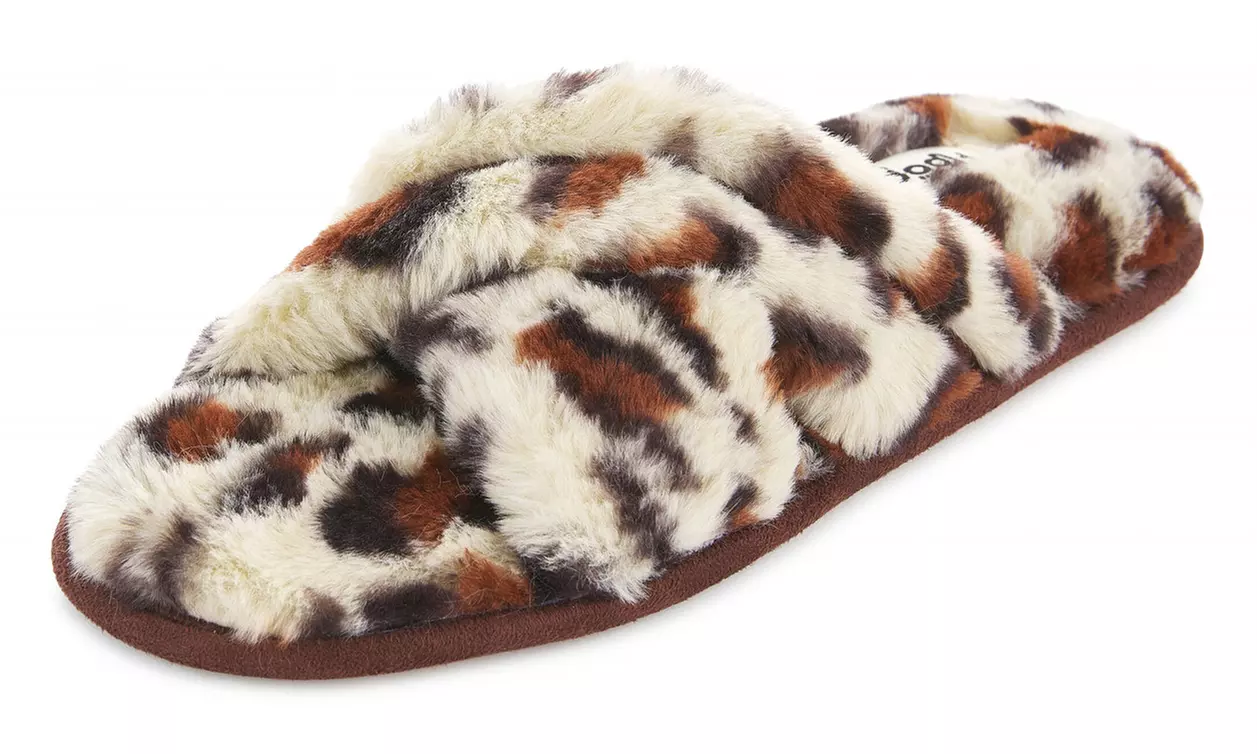 Floopi Women's Morgan Crossband Slide Slippers