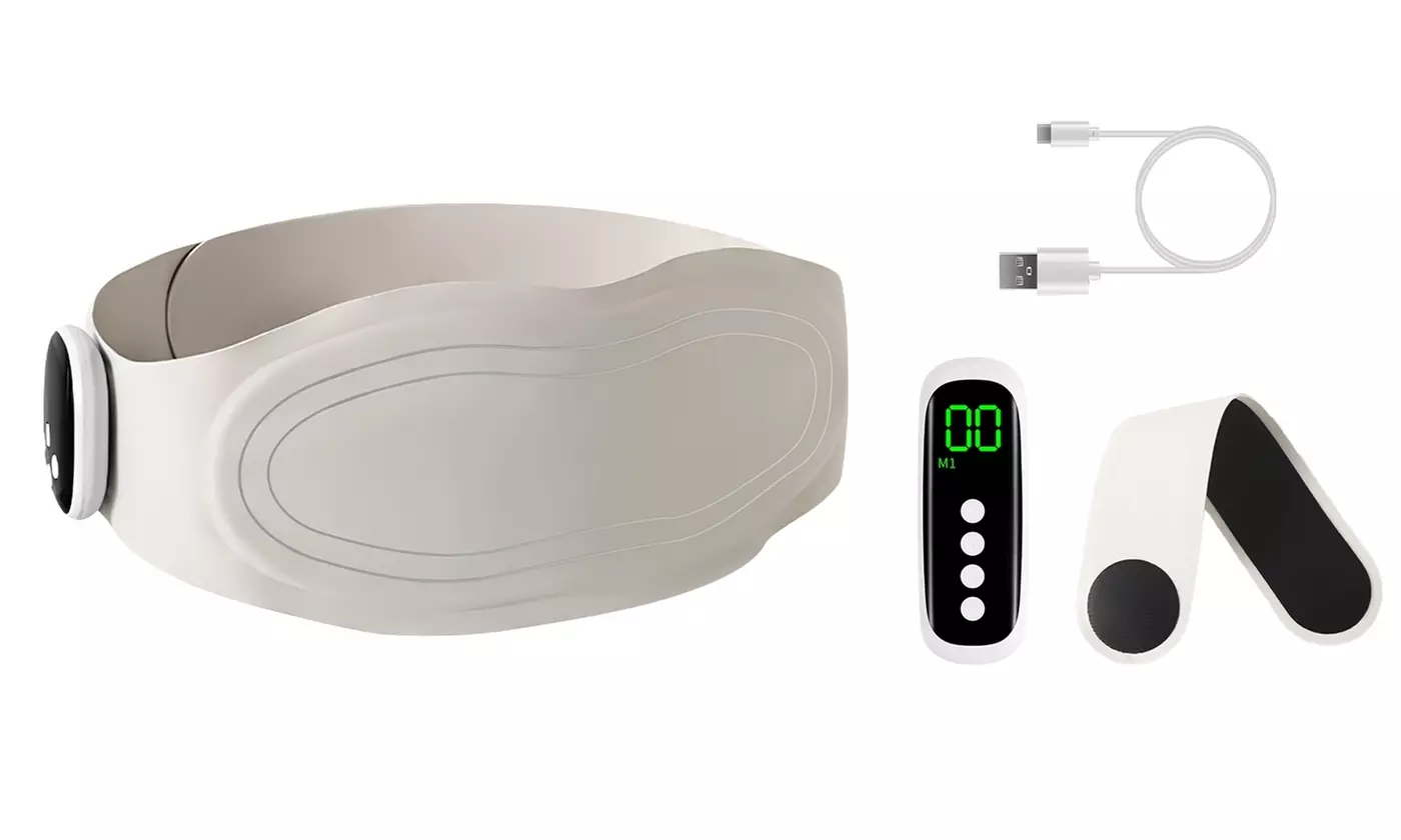 iMounTEK EMS Lower Back Massager Heating Pad with Remote