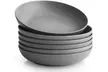Y YHY 30 Ounces Porcelain Pasta, Salad, Soup Bowls, Large Serving Bowl,Set of 6 - Second Medium