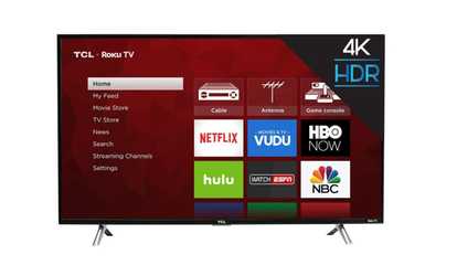 image for TCL 55-Inch 4K Ultra HD Roku Smart LED TV (2017 Model)