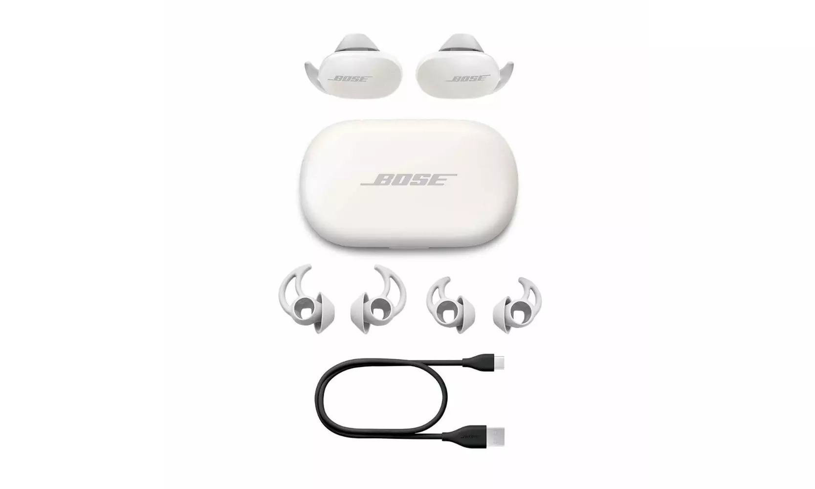 Bose QuietComfort Earbuds Headphones - B08LB63PVT - Refurbished - Black or White