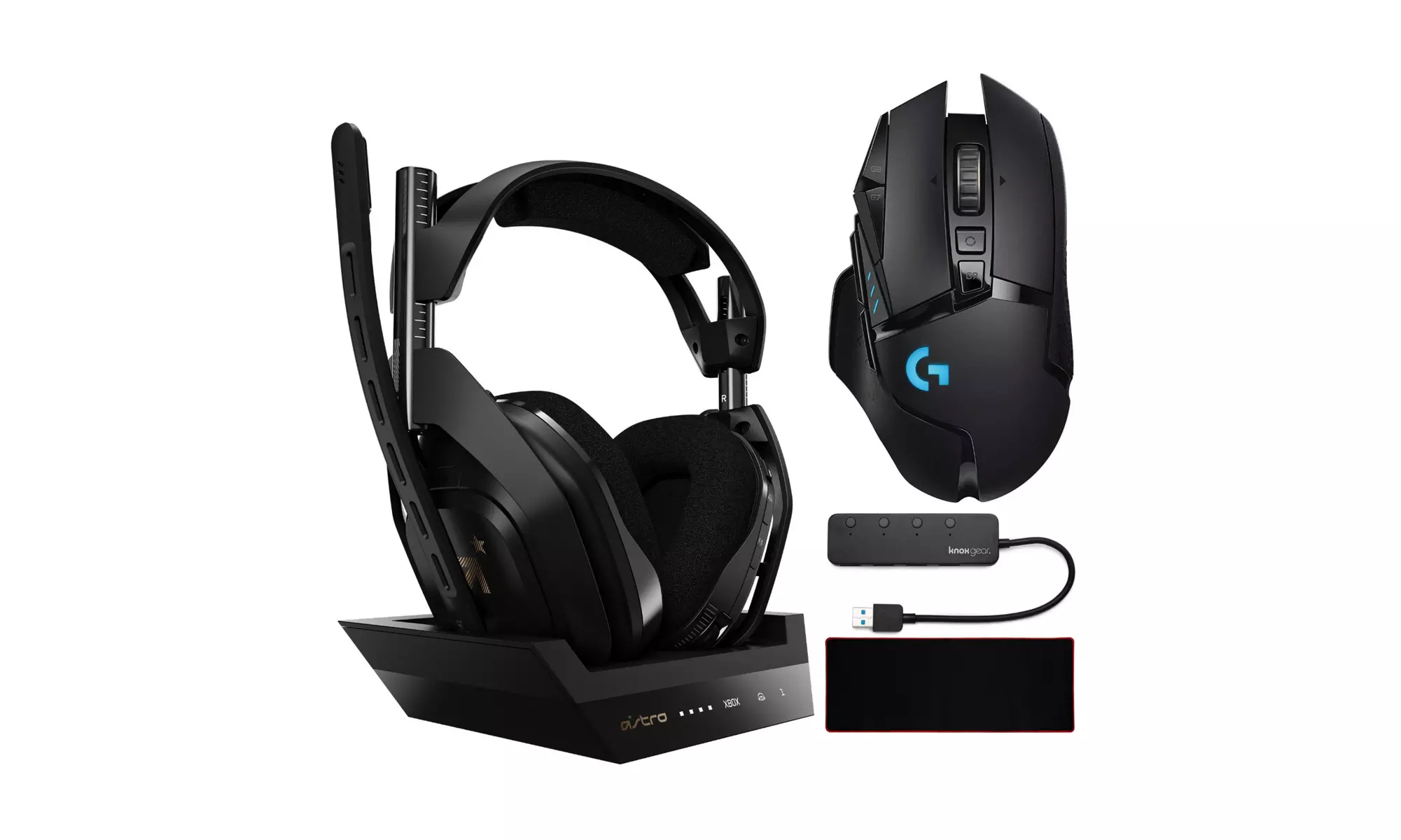 Astro Gaming A50 Wireless Headphones with Base Station Bundle with Gaming Mouse - Primary Image
