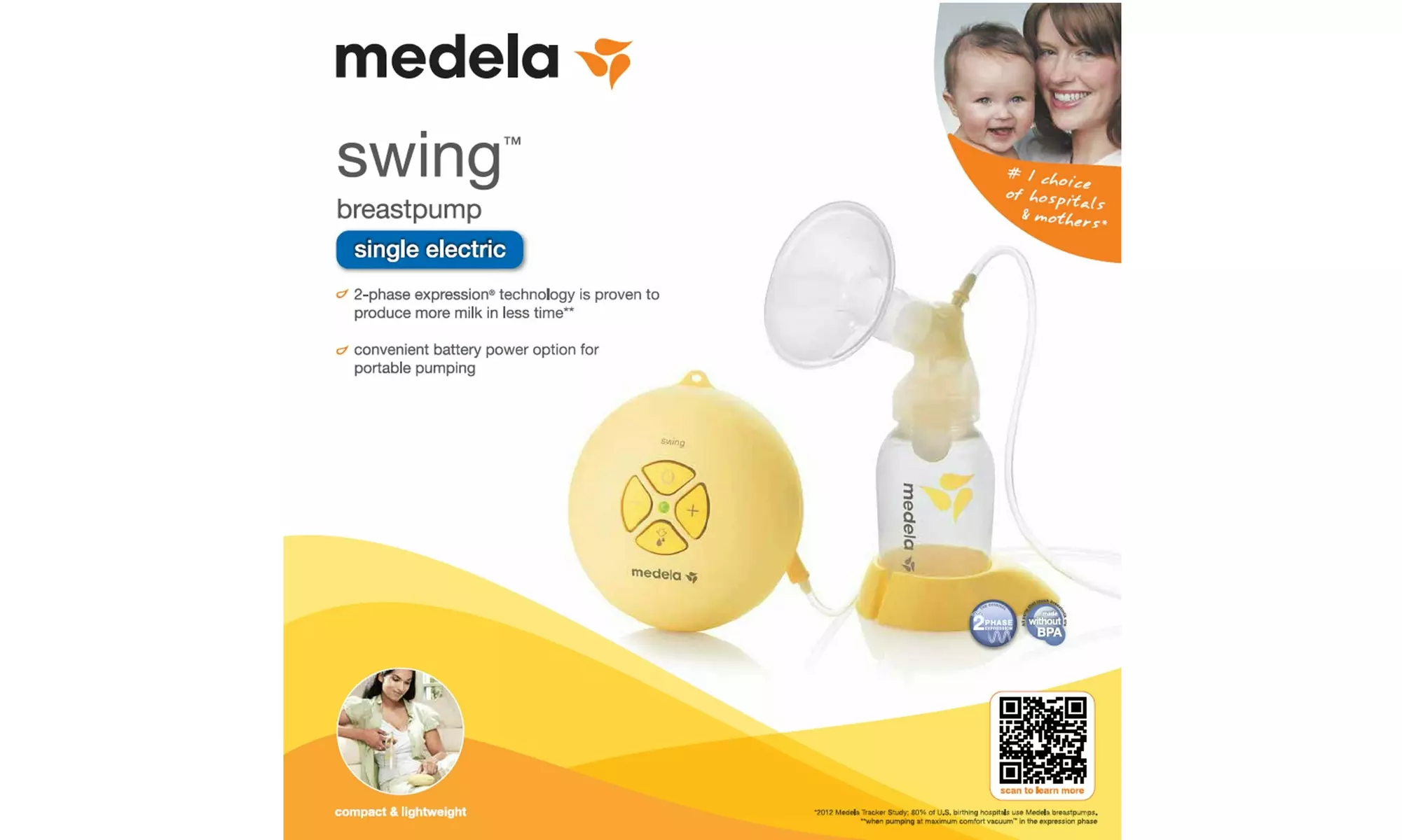 Medela Swing Breastpump (67050) - Second Medium
