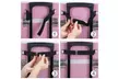 4 360-degreed Wheels 3-in-1 Professional Aluminum Rolling Makeup Train Case - Second Medium
