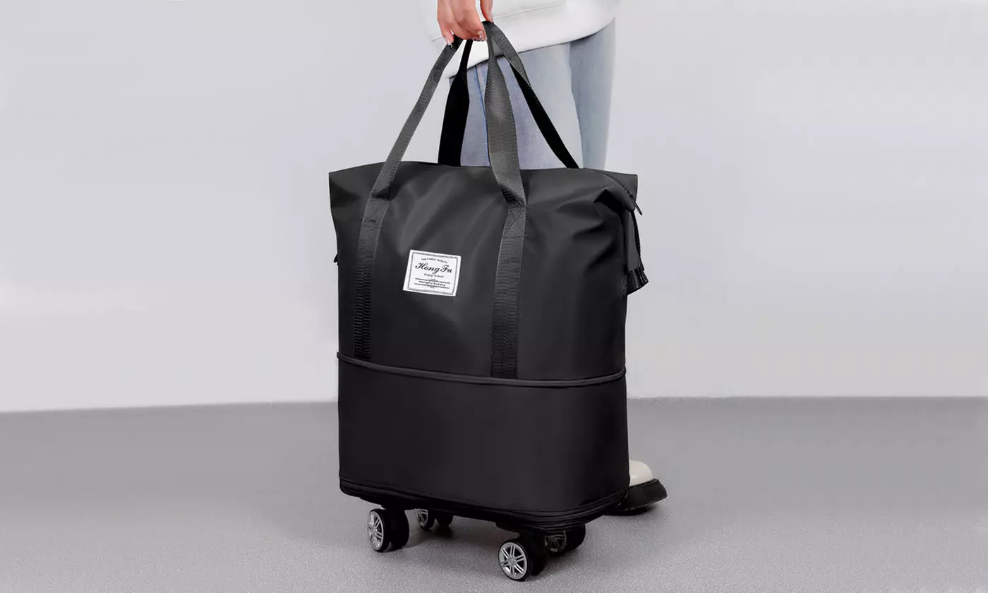 Multi-Functional Duffel Bag Lightweight Expandable Travel Bag With Wheels