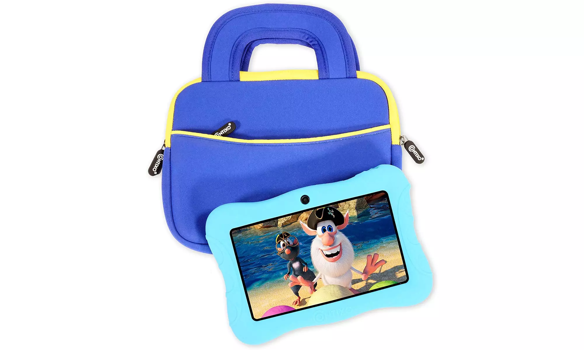 Contixo 10" Tablet Sleeve Bag Compatible for Contixo K101/K101A Kids Tablet-Blue
