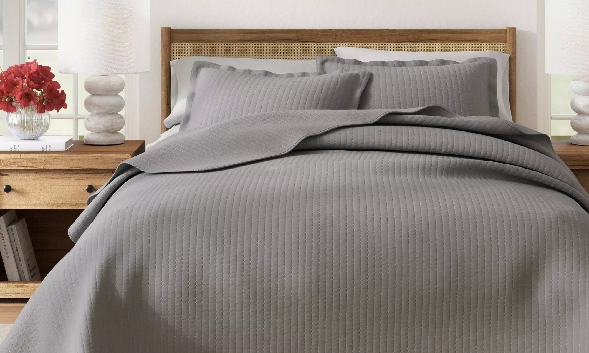 Premium Solid Quilt Set (2- or 3-Piece)