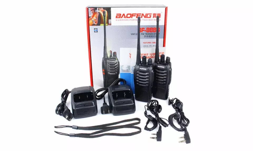 1 Pair Baofeng BF-888s 888s UHF 400-470MHz Two-way Ham Radio - Second Medium