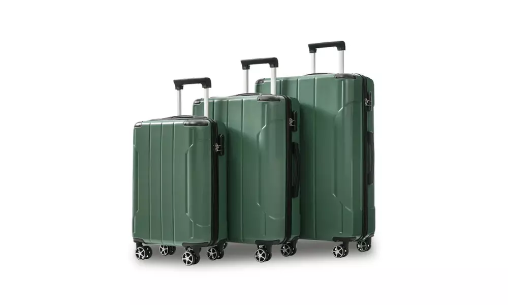 Hardshell ABS Luggage Set with Packing Cubes