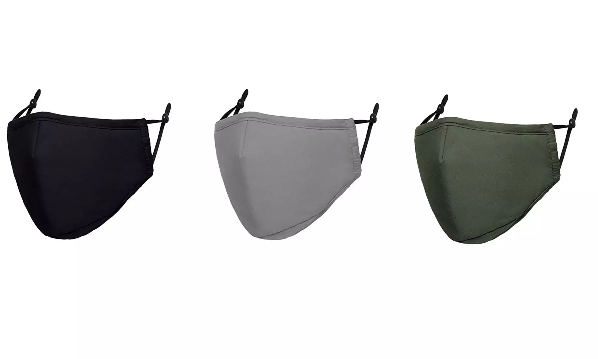 Men's Cotton Washable Face Mask (3-Pack)