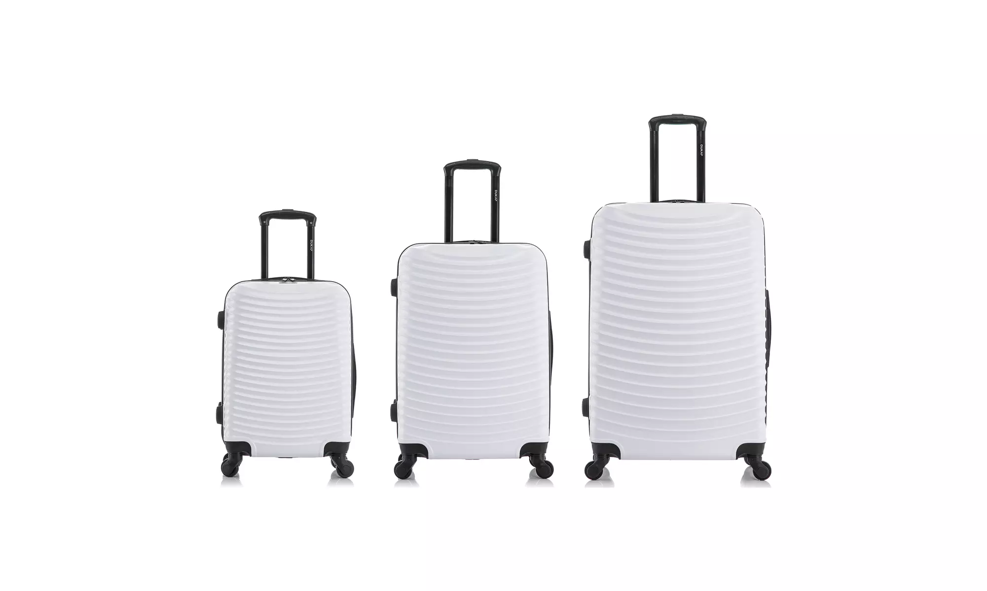 DUKAP Adly Lightweight Hardside Spinner 3 Piece Luggage Set 20"/24"/28"