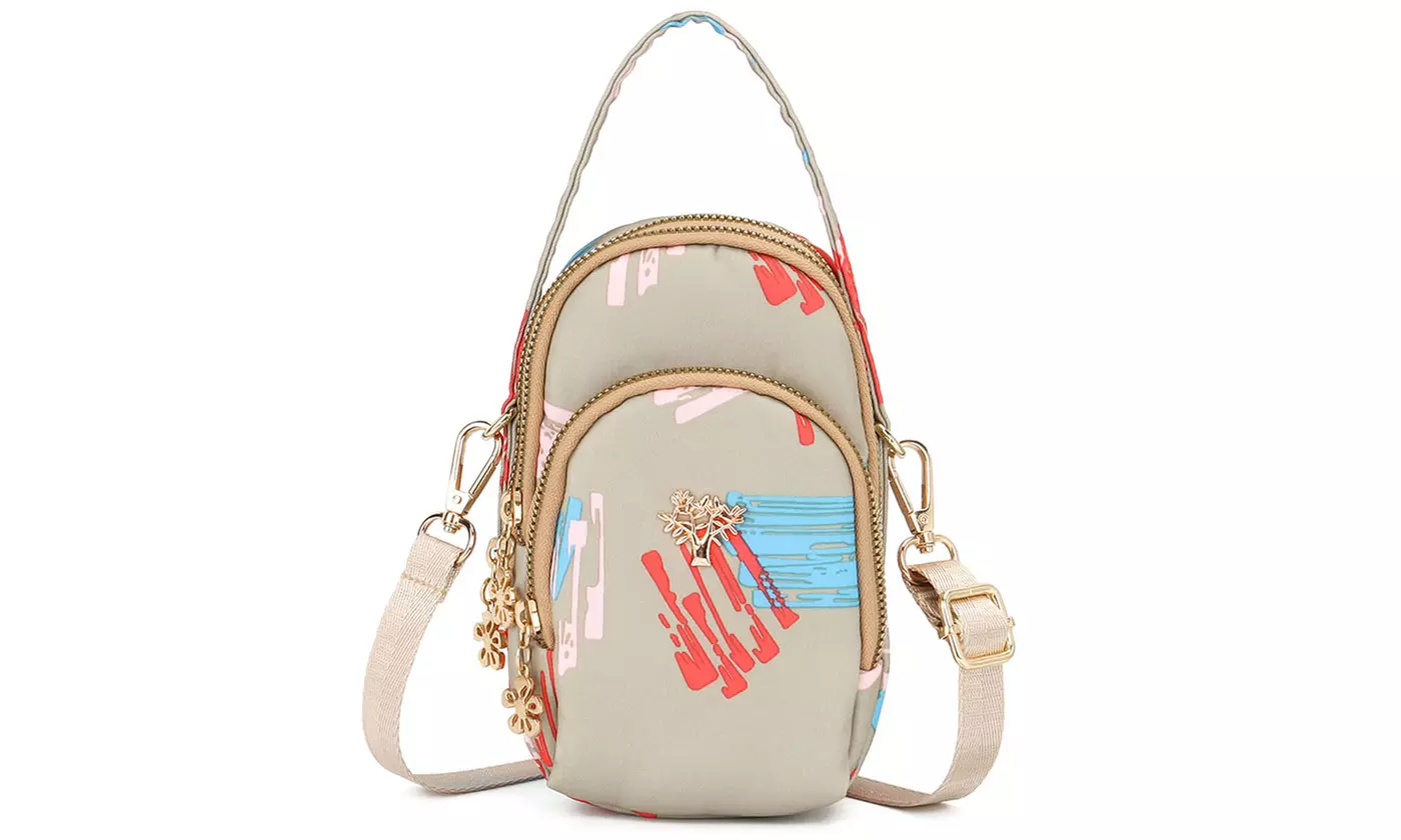 Women Small Cell Phone Purse Wallet Handbag Case Shoulder Bag Cross-body Pouch