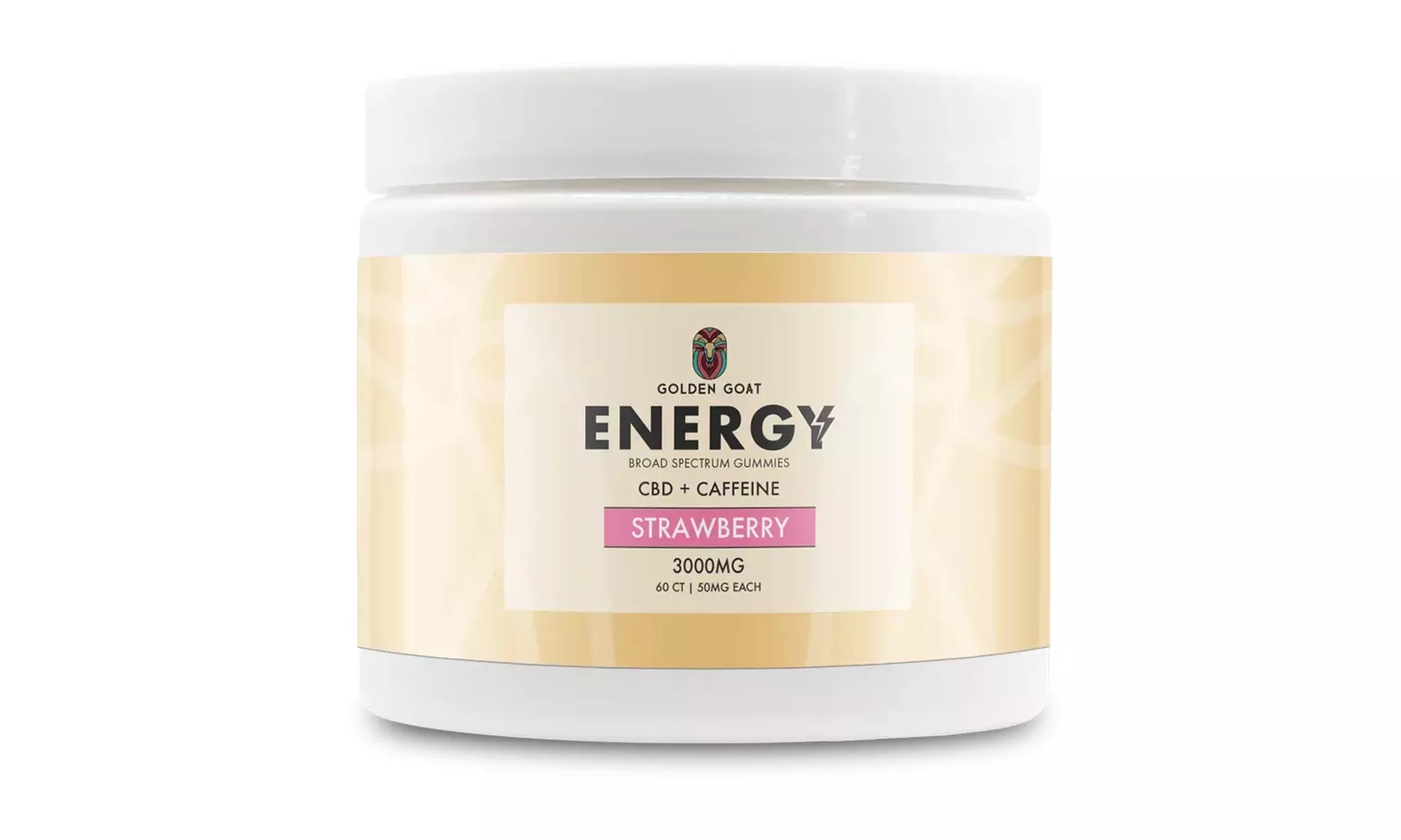 Golden Goat CBD Calm and Energy Infused Gummies