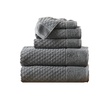 Image 127: Ultra-Soft 100% Cotton Diamond Waffle Bath Towels