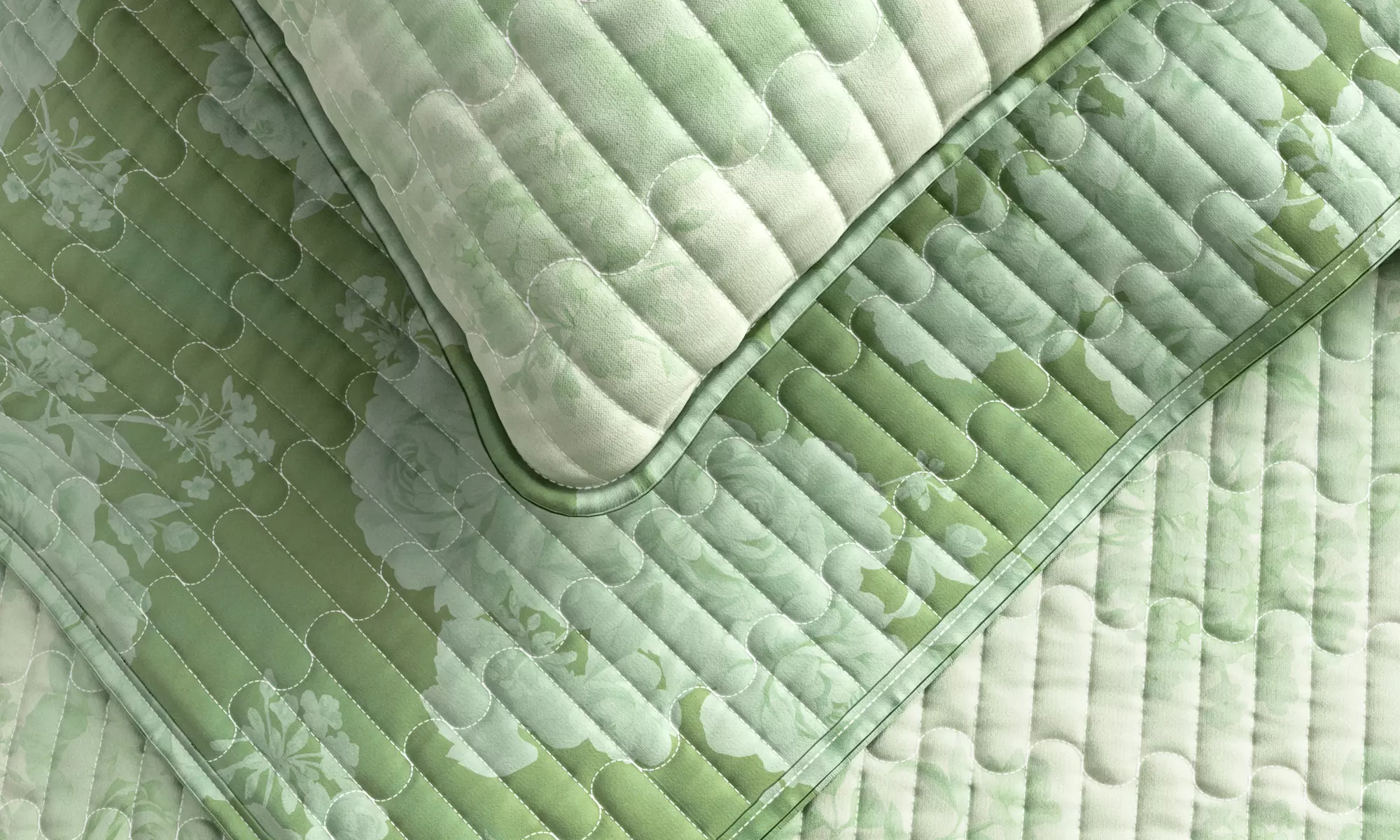 Reversible Floral Cotton Quilt Set (2- or 3-Piece)