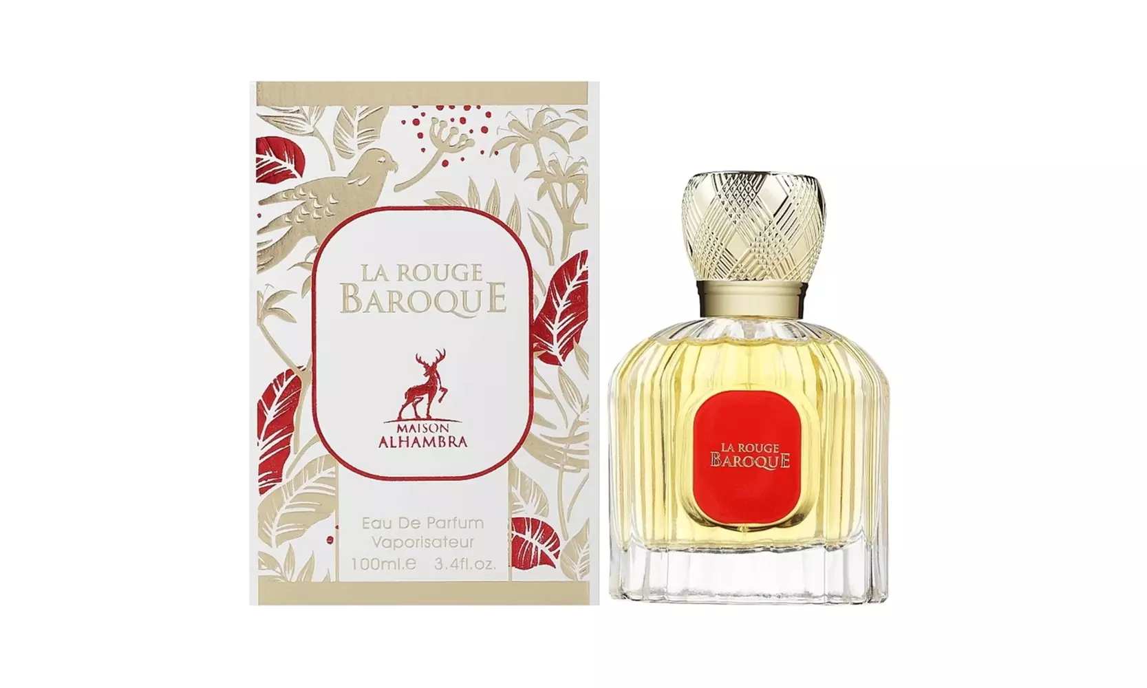 Maison Alhambra Baroque Rouge Extrait or La Rouge EDP 3.4 Fl. Oz Unisex Spray