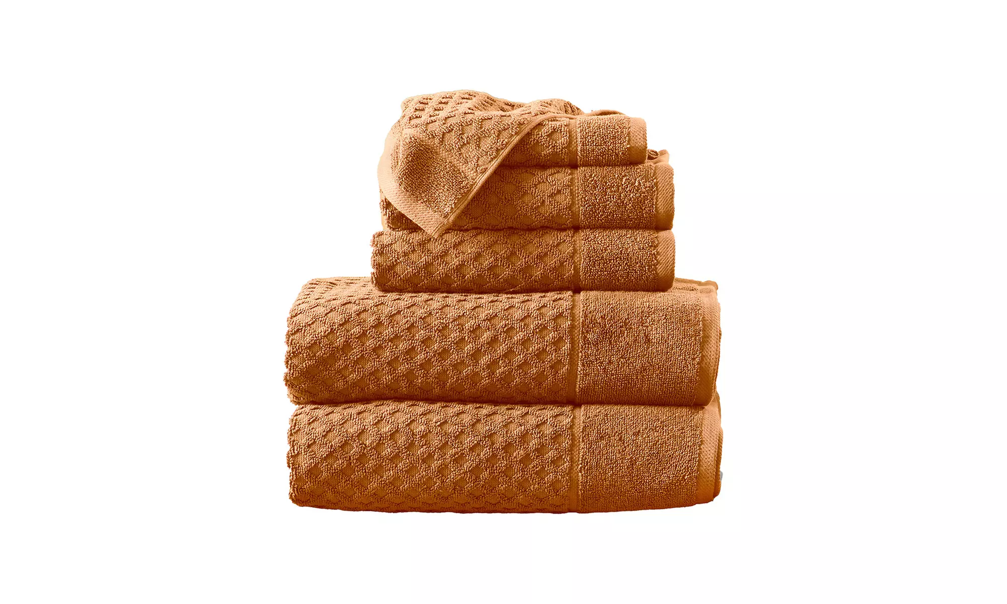 Ultra-Soft 100% Cotton Diamond Waffle Bath Towels