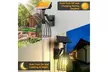 Solar Wall Lanterns Outdoor 2 Pack - Second Medium