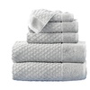Image 130: Ultra-Soft 100% Cotton Diamond Waffle Bath Towels