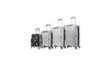 Cosytown Four-Piece Travel Luggage Set with Rotating Wheels