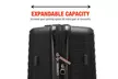 Bobcat Excavator 3-Piece Expandable Hardside Spinner Luggage Set - Second Medium