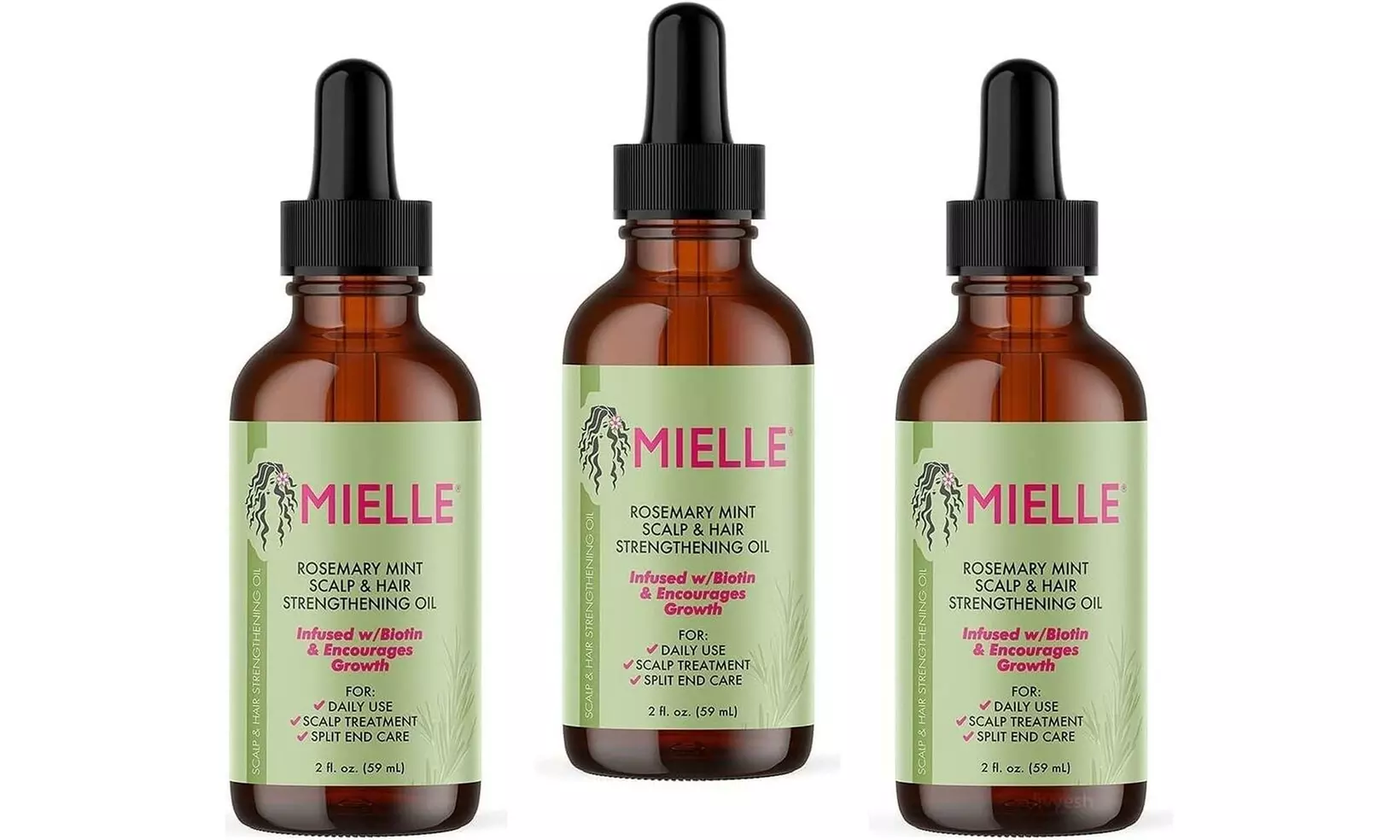 Mielle Organics Rosemary Mint Scalp & Hair Strengthening Oil for All Hair Types
