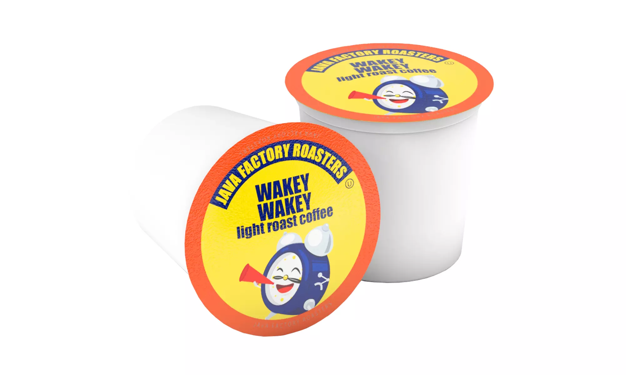 Java Factory Light Roast Wakey Wakey Coffee for Keurig K Cup Brewers, 40 Count - Second Medium