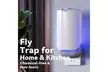 Indoor Bug Zapper Plug in 1 Plug-in Base  3 Glue Cards - Second Medium