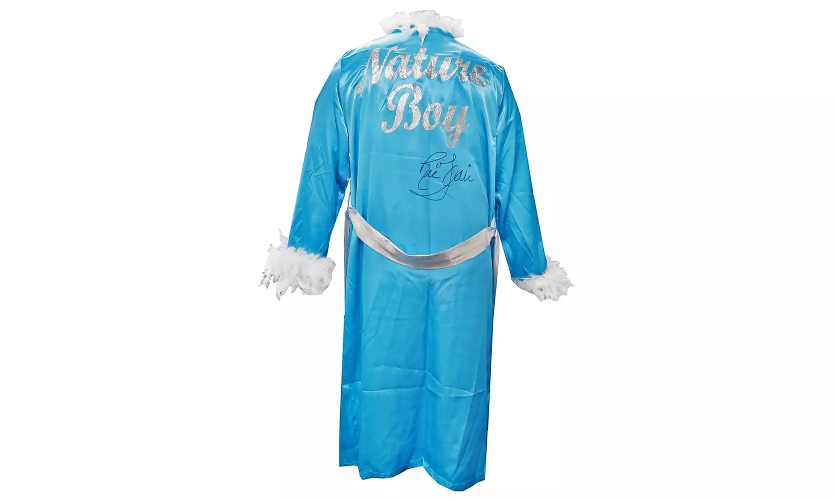 Ric Flair Signed Nature Boy Blue Wrestling Full Length Robe - Primary Image