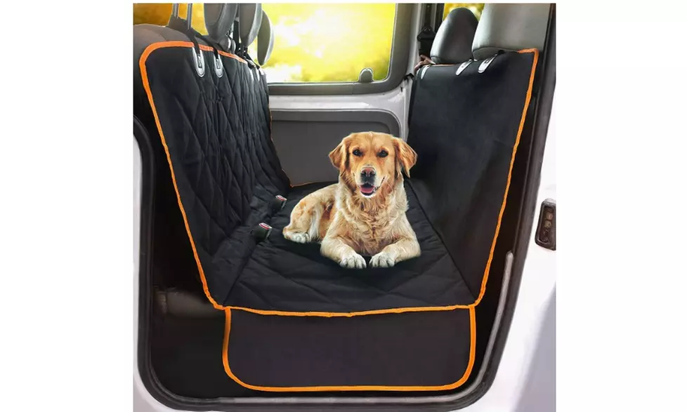100% Waterproof Pet Seat Cover Car Seat Cover with Hammock - Primary Image
