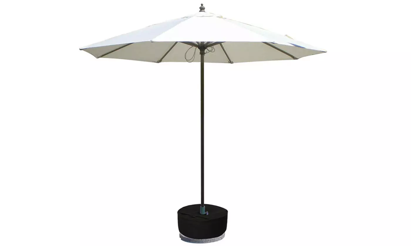 iMounTEK 15" Round Patio Umbrella Base Weight Bag Sun Shade Base Canopy Sandbag
