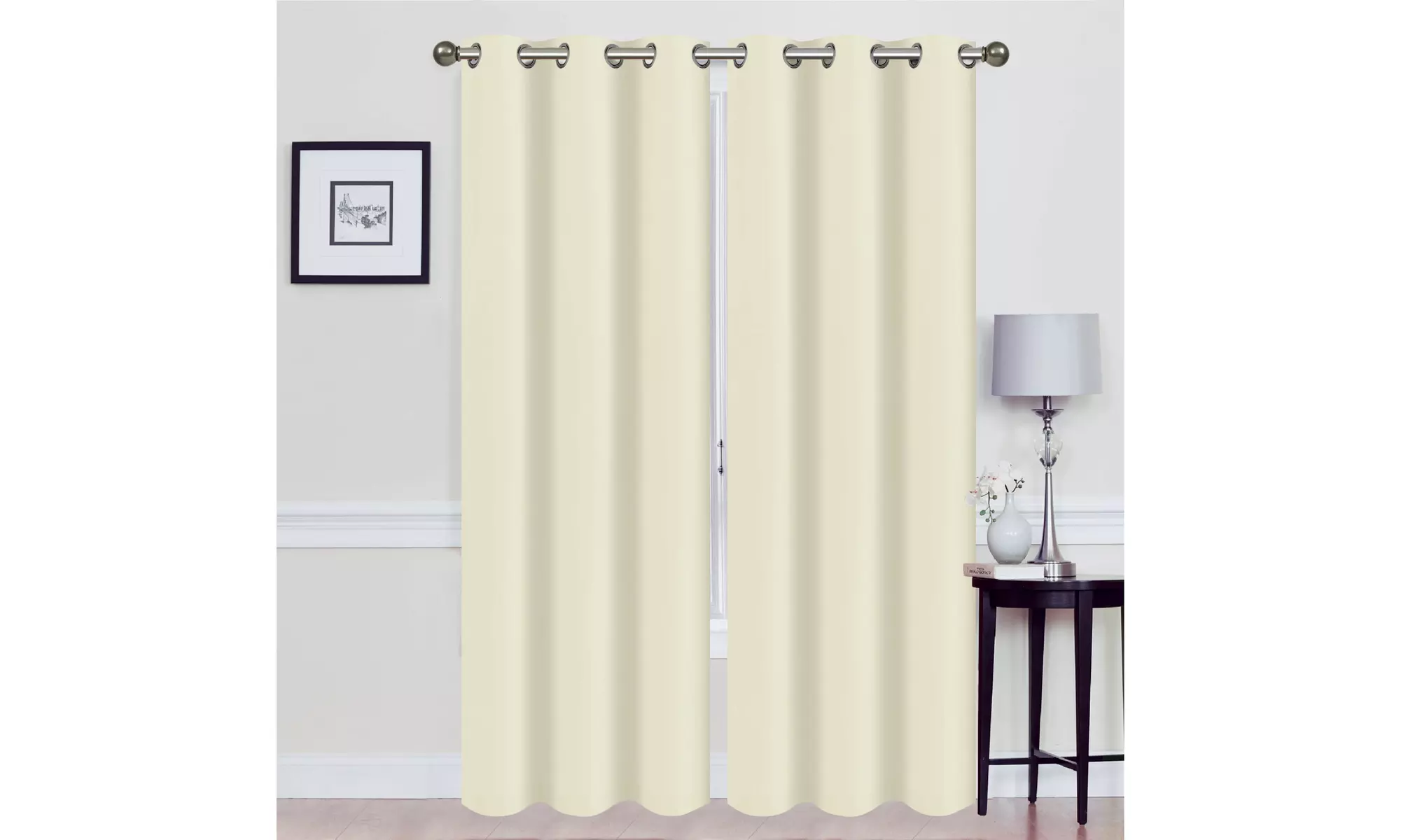 Foam-Backed Blackout Grommet Panel Pair (63" and 84" Lengths)