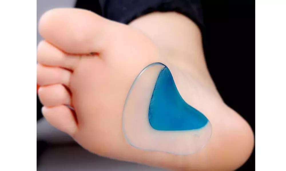 Orthopedic Arch Support Flat Foot Correcting Insoles  Shoe Inserts- 2 pairs - Primary Image