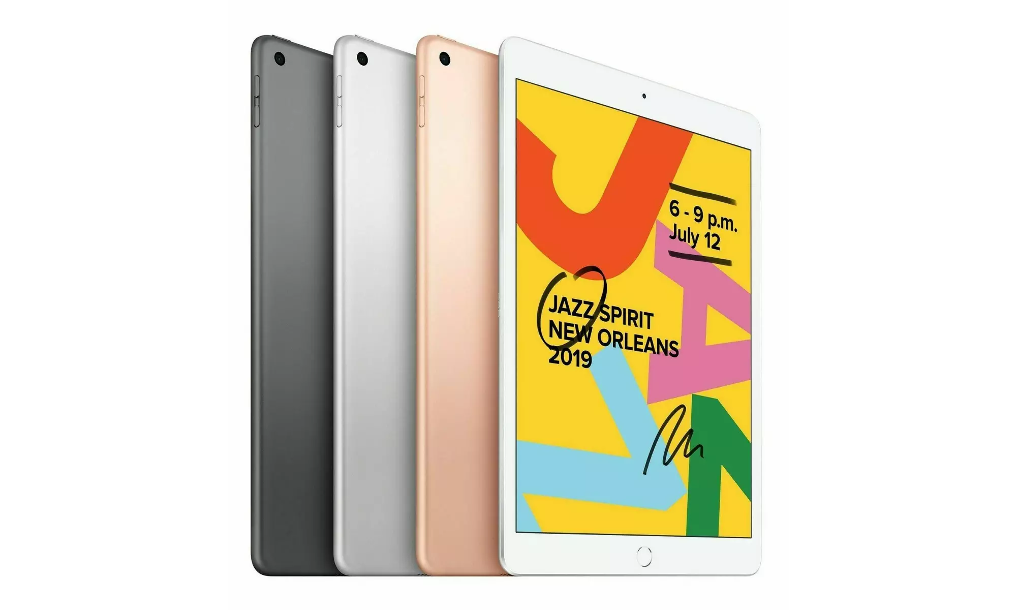 Apple Ipad 7 - 10.2" Apple A10 Fusion 32GB/128GB Storage LTE (Grade A Refurb) - Primary Image