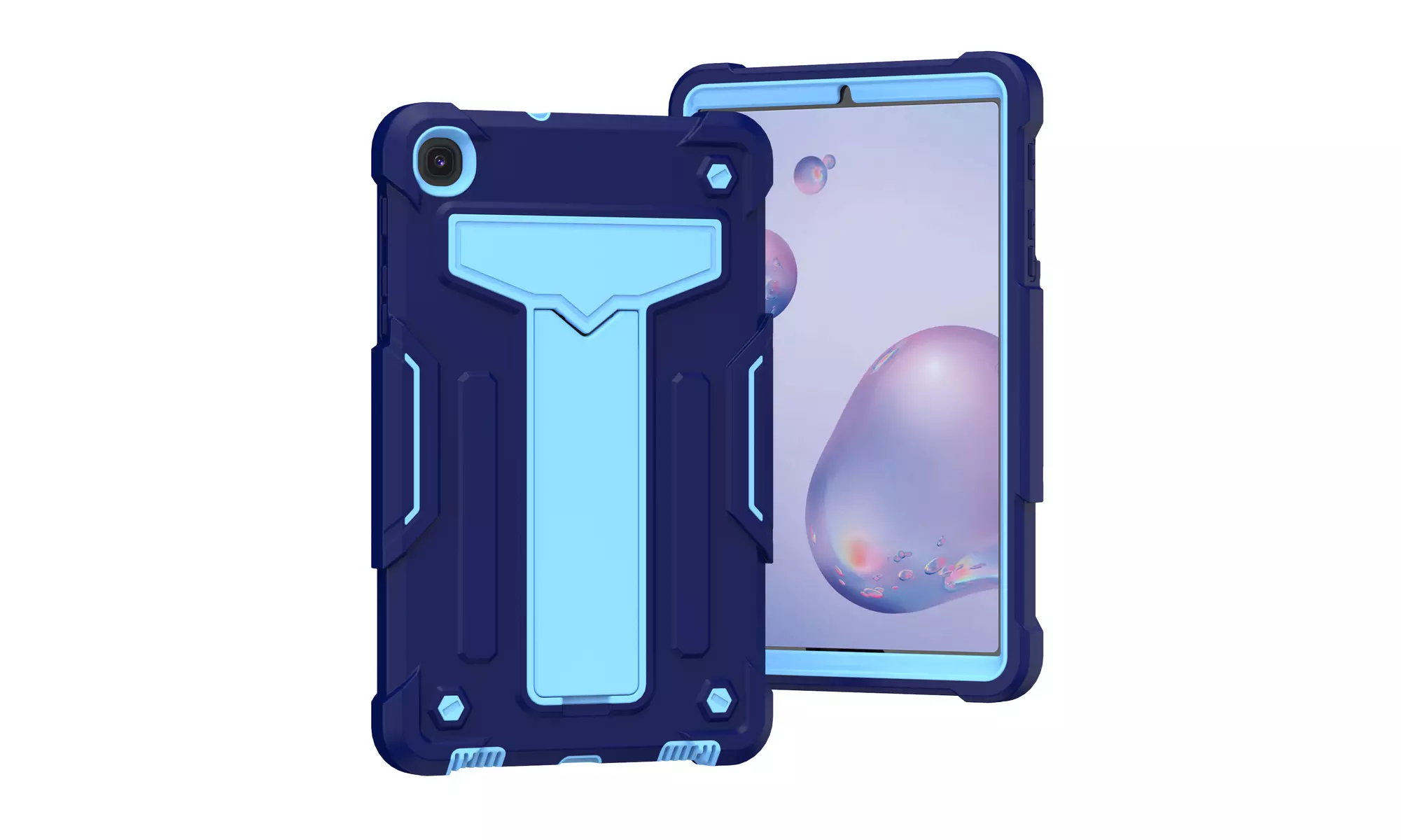 Case For Samsung Galaxy Tab A 8.4 SM-T307 2020 Shockproof Armor Kickstand Cover - Primary Image