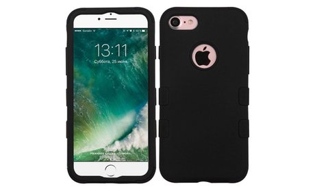 For Apple iPhone 7 4.7 inch Tuff Shock Hybrid Hard Protective Case