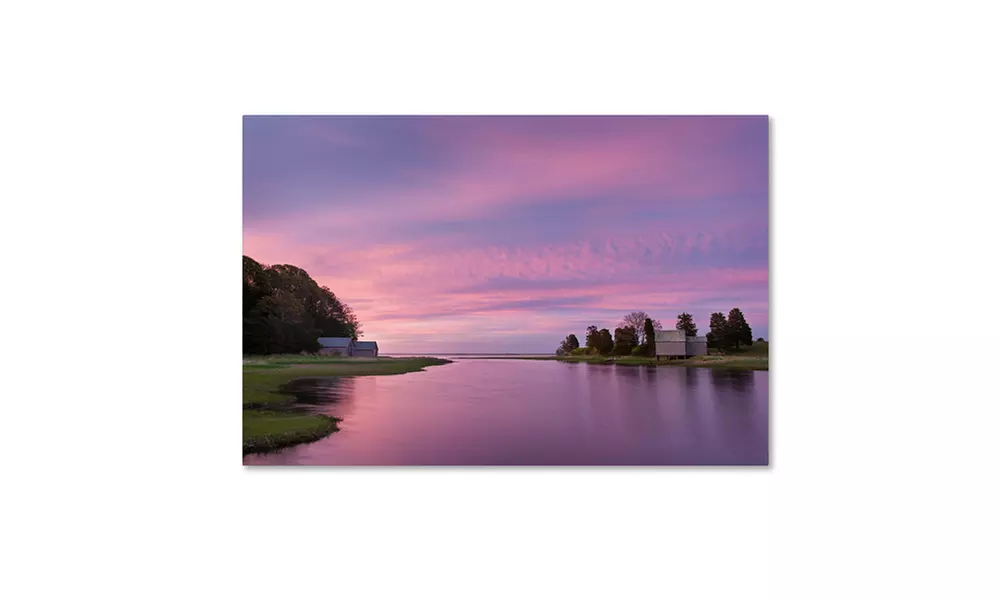 Michael Blanchette Photography 'Morn at Salt Pond' Canvas Art - Second Medium