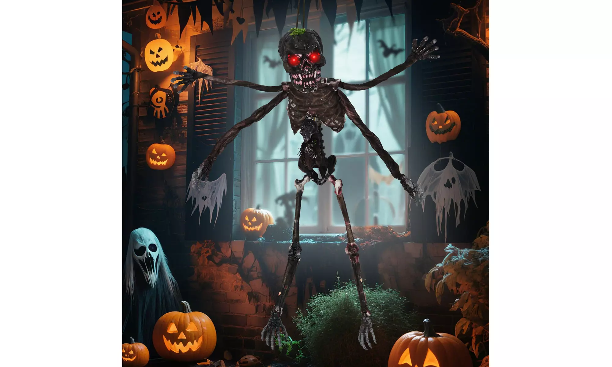 Animated Halloween Decorations: Bring Your Yard to Life by Costway